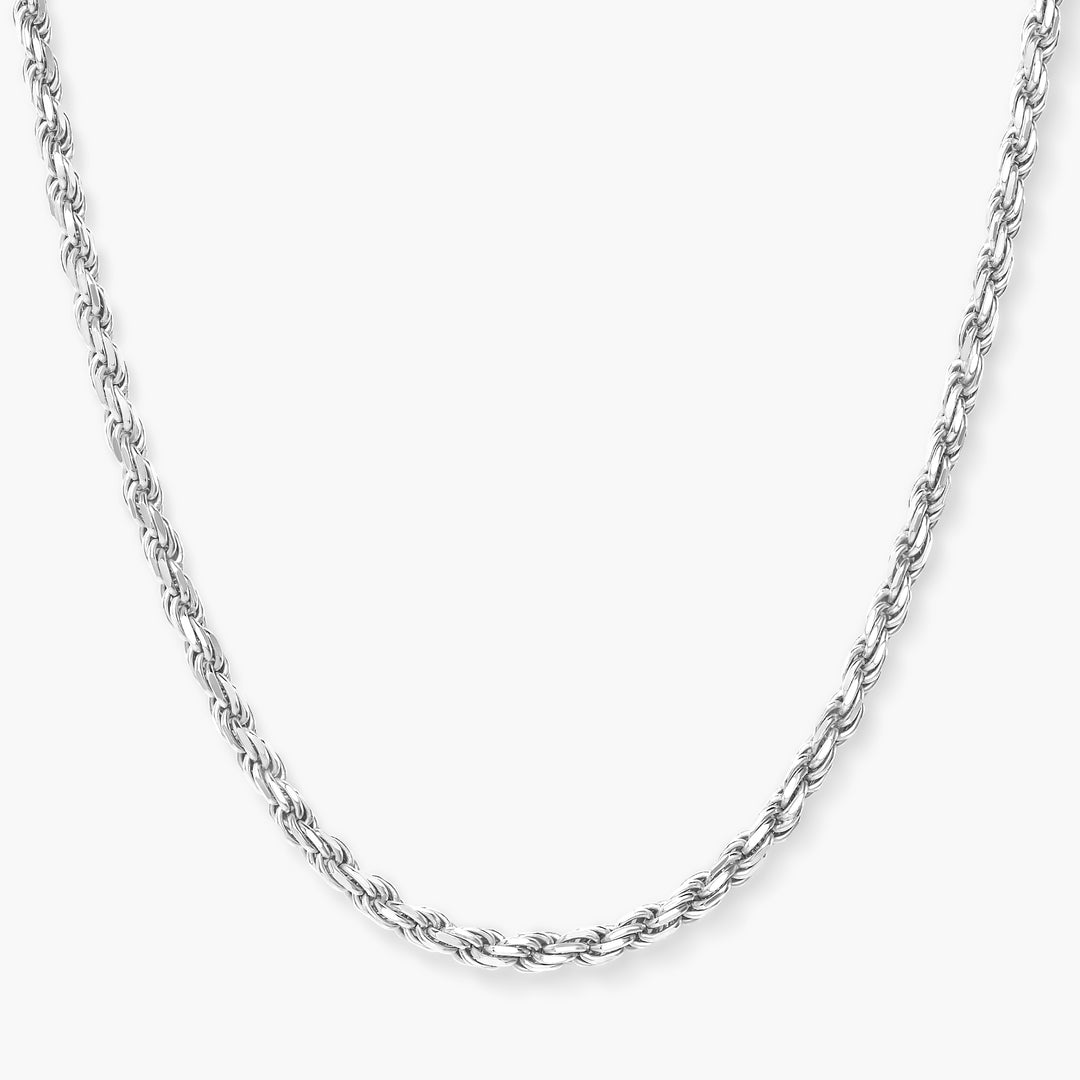 Rope Silver Chain - 2.5mm