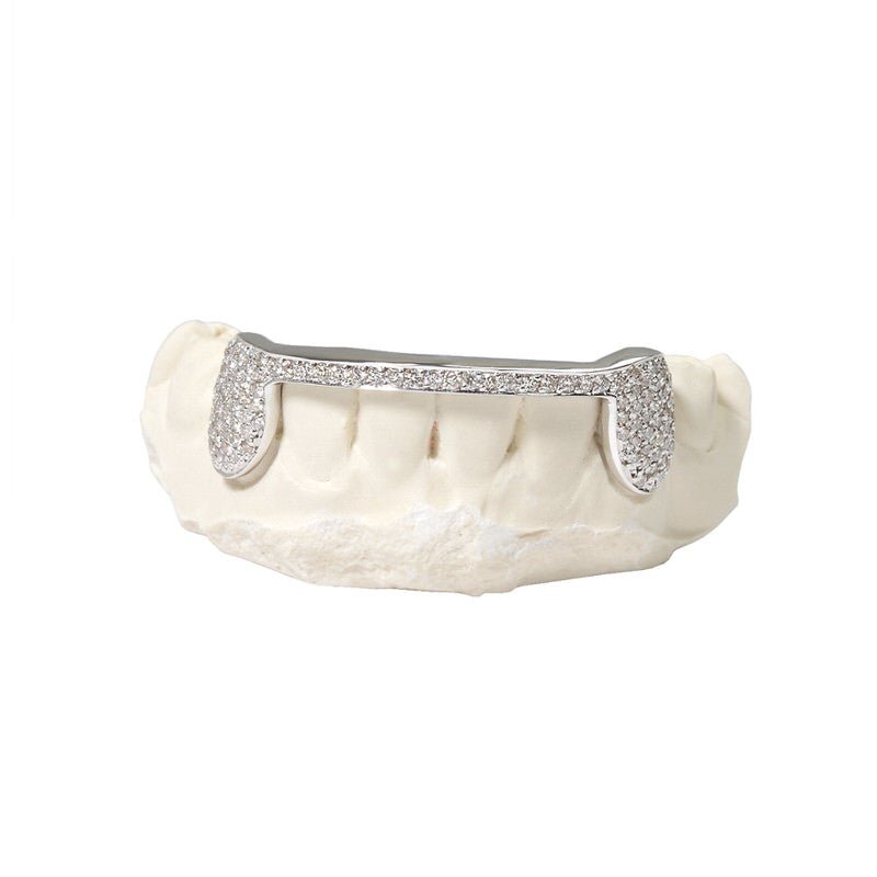 FULLY ICED DIAMOND FANG & BAR GRILL