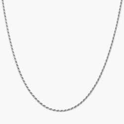 Rope Silver Chain - 1.5mm